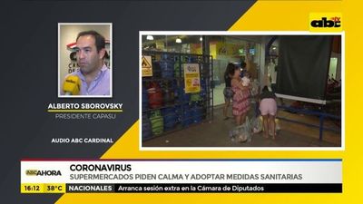 Covid-19: Supermercados piden calma y adoptar las medidas sanitarias - ABC Noticias - ABC Color