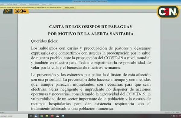 Hablamos de la carta de obispos de Paraguay sobre el coronavirus - C9N