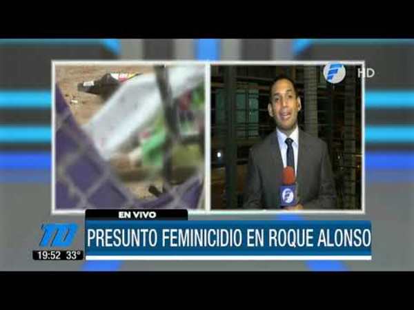 Otro feminicidio en Mariano Roque Alonso