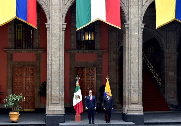 México y Colombia acuerdan combatir el narcotráfico