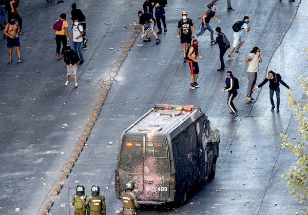 Chile: Incidentes fuera del palacio presidencial