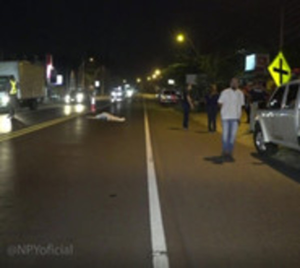 Camión arrolla y mata a un sexagenario y se da a la fuga - Paraguay.com