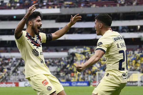 América golea y brillan el pase quirúrgico de 'Cachorro' y un gol de Bruno Valdez