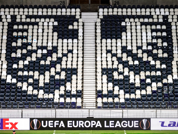 Con juegos sin público prosigue la Liga Europa de la UEFA