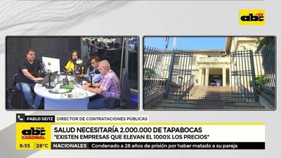 Salud necesitaría 2.000.000 de tapabocas - ABC Noticias - ABC Color