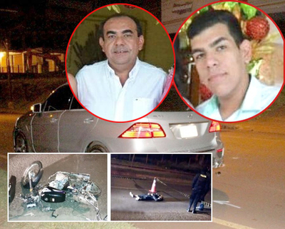 Hijo de Elio Cabral y Perla Rodríguez negoció la vida de un joven muerto en accidente de tránsito
