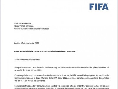 Se posterga el inicio de las Eliminatorias