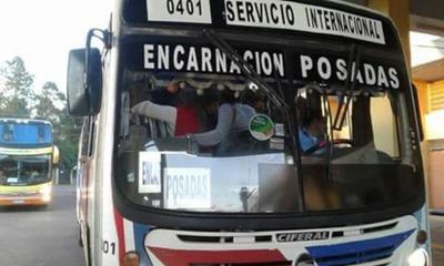 En Encarnación ordenan desinfectar colectivos, tren y taxis - Nacionales - ABC Color