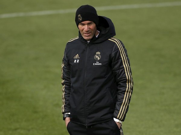 Zidane prepara entrenamientos personalizados durante la cuarentena
