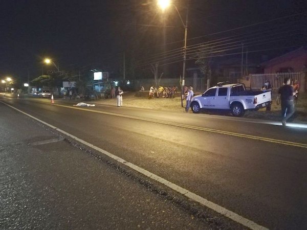 Atropelló y mató a un karai y se dio a la fuga | Crónica