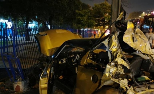 HOY / Grave accidente deja tres heridos en Fernando de la Mora