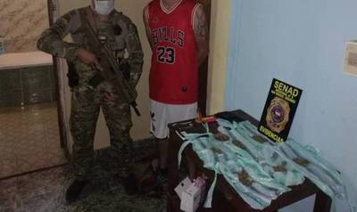 SENAD detuvo a un supuesto microtraficante en San Ignacio Misiones - Digital Misiones