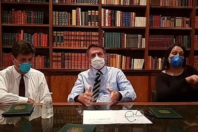 Presidente de Brasil, Jair Bolsonaro, da positivo a primer examen por coronavirus | .::Agencia IP::.