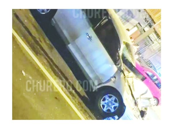 Fátima sufrió un aparatoso accidente