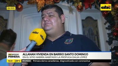 Allanan vivienda en barrio Santo Domingo - ABC Noticias - ABC Color