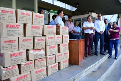 EBY entrega 30.000 mascarillas purificadoras para personal médico | .::Agencia IP::.
