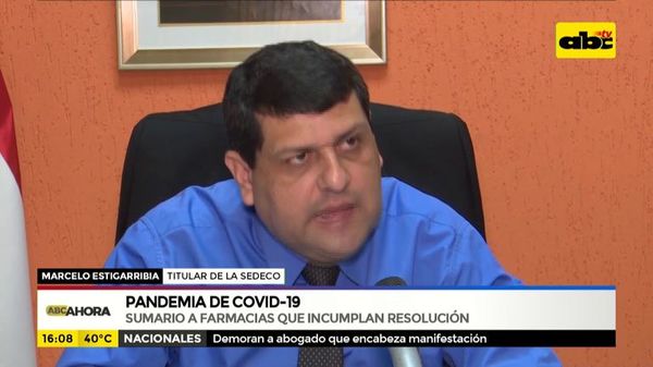 Covid-19: Sedeco abrirá sumario a 9 farmacias - ABC Noticias - ABC Color