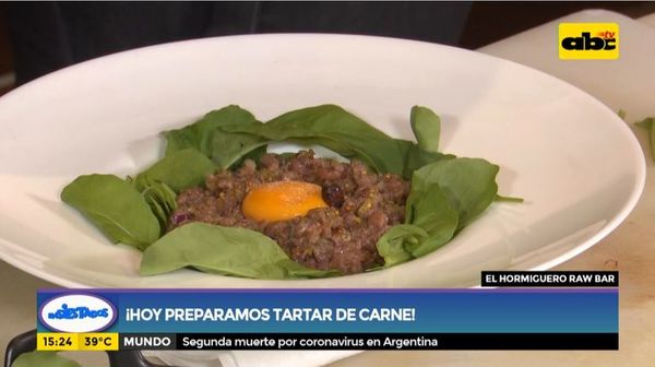 ¡Hoy preparamos tartar de carne! - Ensiestados - ABC Color