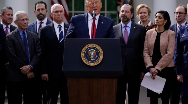 Estados Unidos se declara en emergencia nacional por el coronavirus