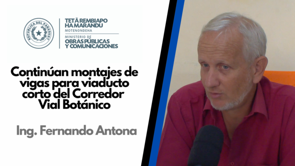 Continúan montajes de vigas para viaducto corto del Corredor Vial Botánico