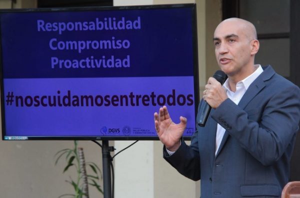 Ministro confirma un caso más de coronavirus