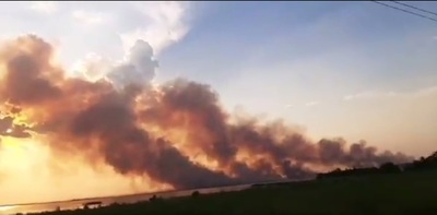 Incendio en San Bernardino aún no fue controlado » Ñanduti