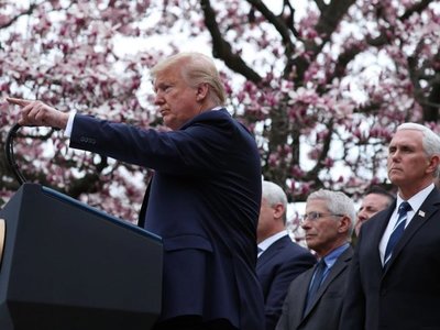 Donald Trump declara emergencia nacional en EEUU por coronavirus