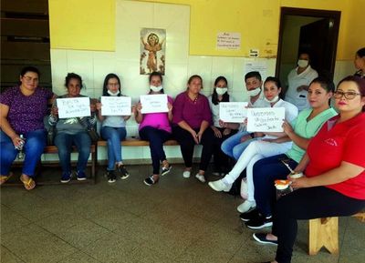 Exigen cobro de haberes en hospital - Interior - ABC Color