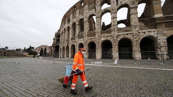 HOY / Viernes negro en Italia por coronavirus: 250 muertos en un día