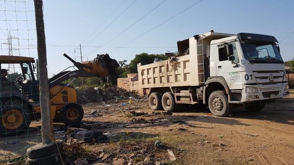 Luego de nuestra publicación intervienen vertedero clandestino | San Lorenzo Py