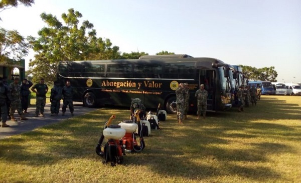 Fuerzas Armadas apoyarán con 35 buses para evitar aglomeración