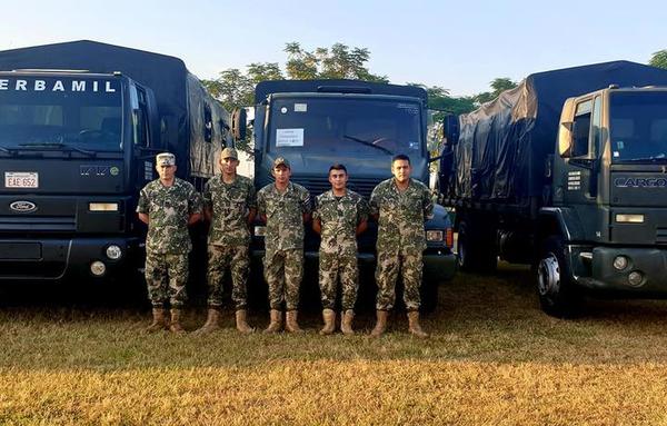 Buses militares saldrán desde el lunes para transportar pasajeros