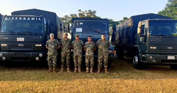 Buses militares saldrán desde el lunes para transportar pasajeros