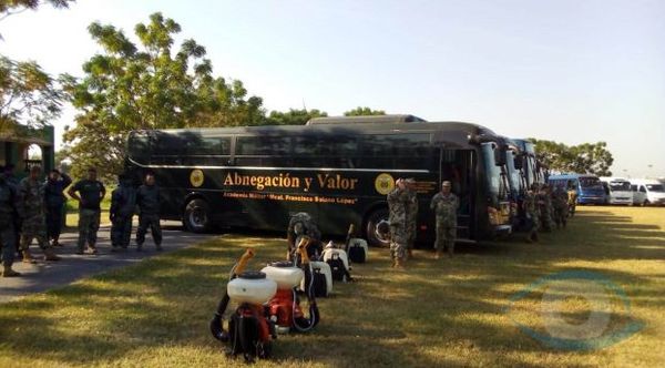 Buses de las Fuerzas Armadas cooperarán con el transporte de pasajeros desde este lunes