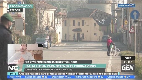 HOY / Darío Zamora, residente en Italia, sobre la situación actual de dicho país