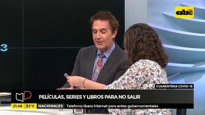 Películas, series y libros para no salir - Mesa de Periodistas - ABC Color