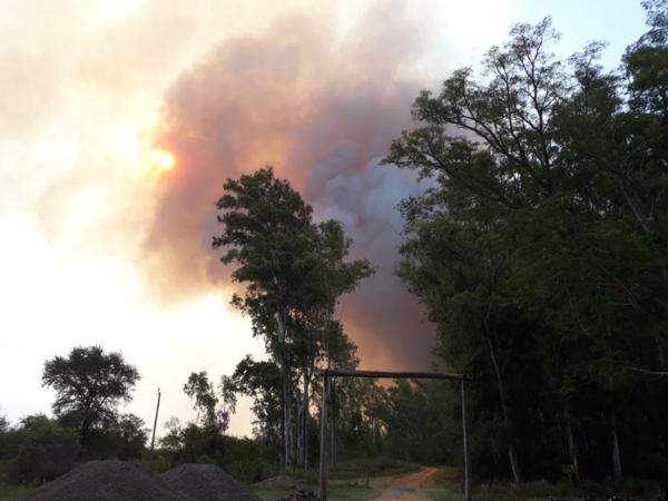 Pilar: Hallan cuerpo de bombero desaparecido durante incendio