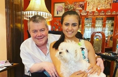 Nancy Quintana, la esposa joven de Rodolfo Friedmann, una vez más, se fue de la casa