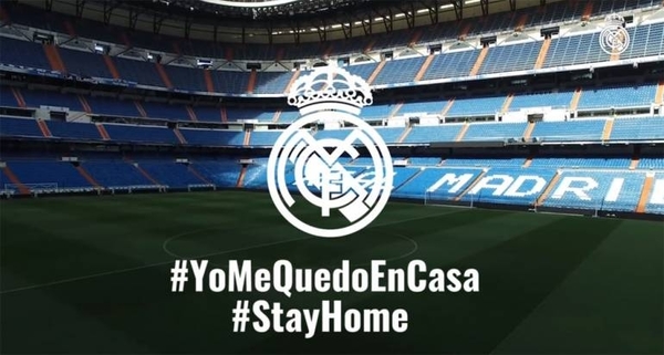 HOY / Real Madrid se suma al #YoMeQuedoEnCasa