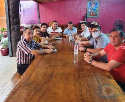 Diputado Juancho Acosta reunido con Gobernador de Amambay y autoridades sanitarias para tratar caso coronavirus