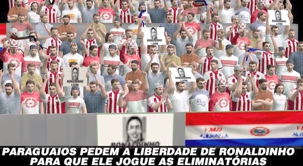 “RONALDINHO LIVRE E PARAGUAIO” | Crónica