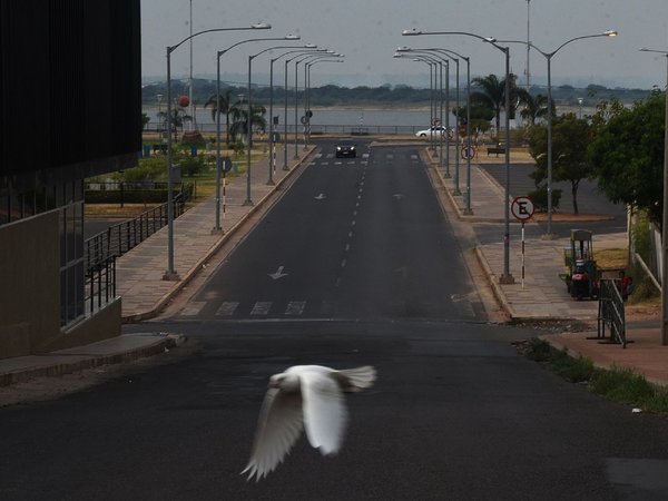 Domingo atípico en Asunción