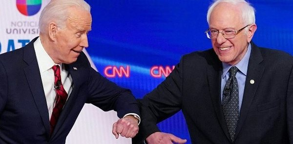 Primer cara a cara entre Biden y Sanders con una sorpresa: una mujer sería la vice en la fórmula demócrata | .::Agencia IP::.