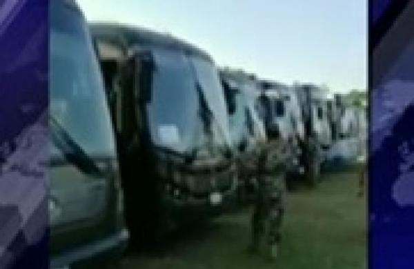 Buses de las Fuerzas Armadas salen a las calles para trasladar a los ciudadanos - C9N