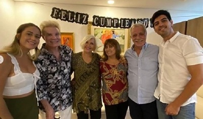 La emoción de Chiche Corte ante los 70 años de su papá 