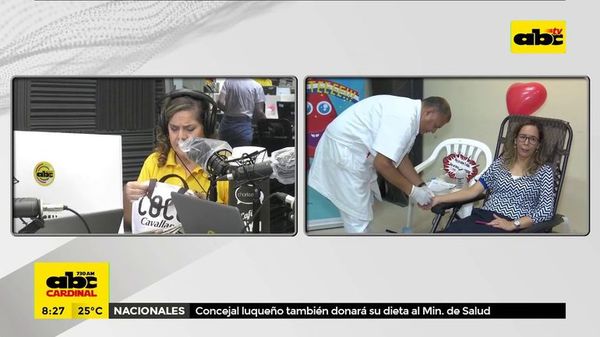 Urgen donantes de sangre en Clínicas - ABC Noticias - ABC Color