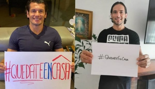 Haedo Valdez y Santa Cruz se suman a la campaña "Quedate en casa"