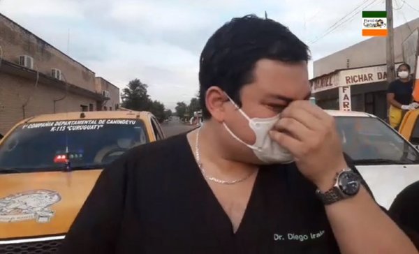 Doctor llora y pide conciencia a la gente ante el coronavirus