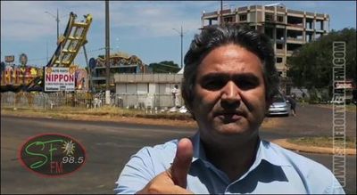 Clausuran parque de diversiones sobre la línea Internacional