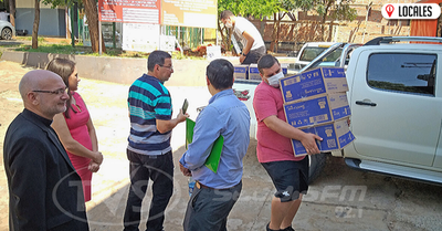 Itapúa Solidaria entregó aportes a la Séptima Región Sanitaria